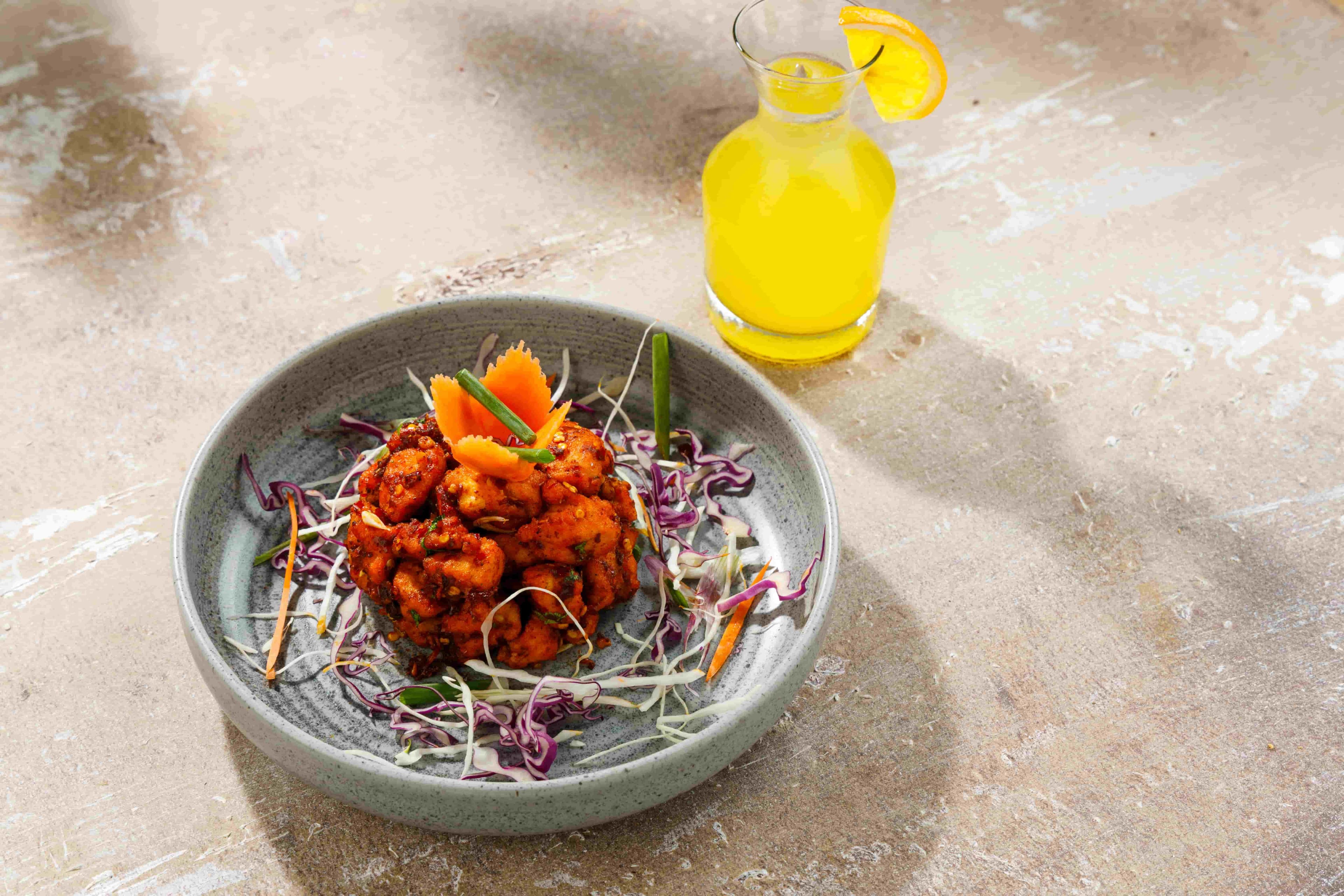 Delicious Kerala Chicken slow roasted with hand ground spices