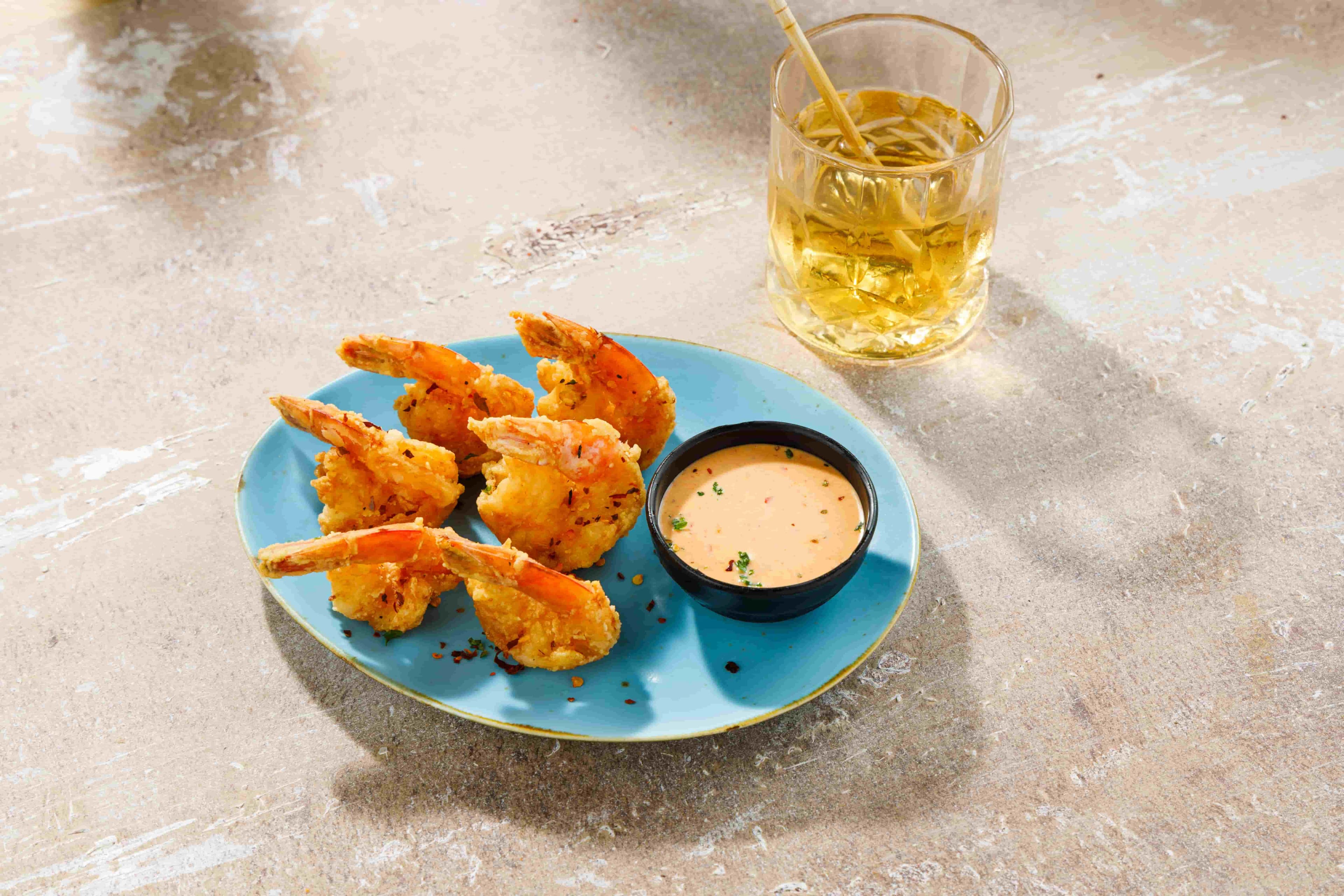 Butter Garlic Jumbo River Prawns